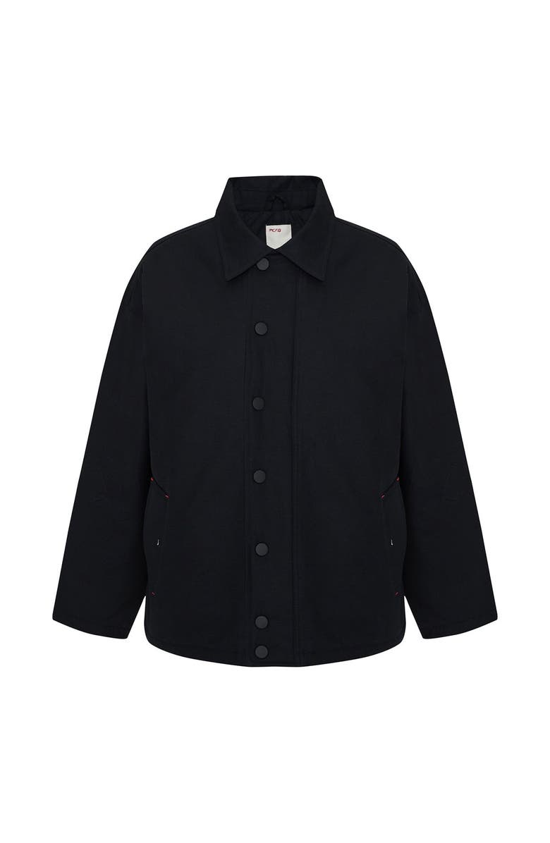 PCFG Cotton Men Oversized Puffer Jacket, Main, color, Black