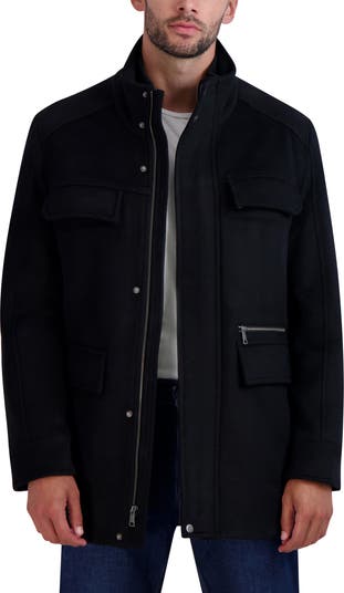 Cole Haan Wool Blend Field Coat Nordstrom