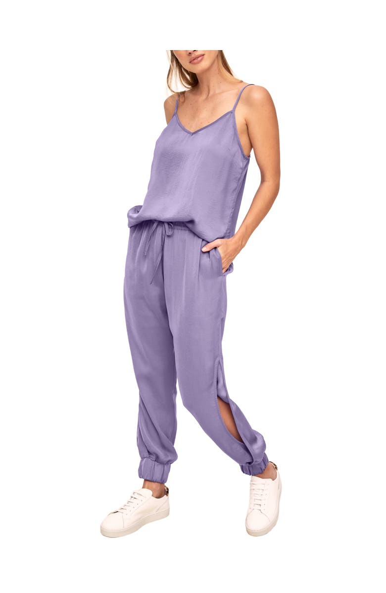 Adore Me Bethany Tank & Jogger Loungewear Set, Main, color, Dark Purple