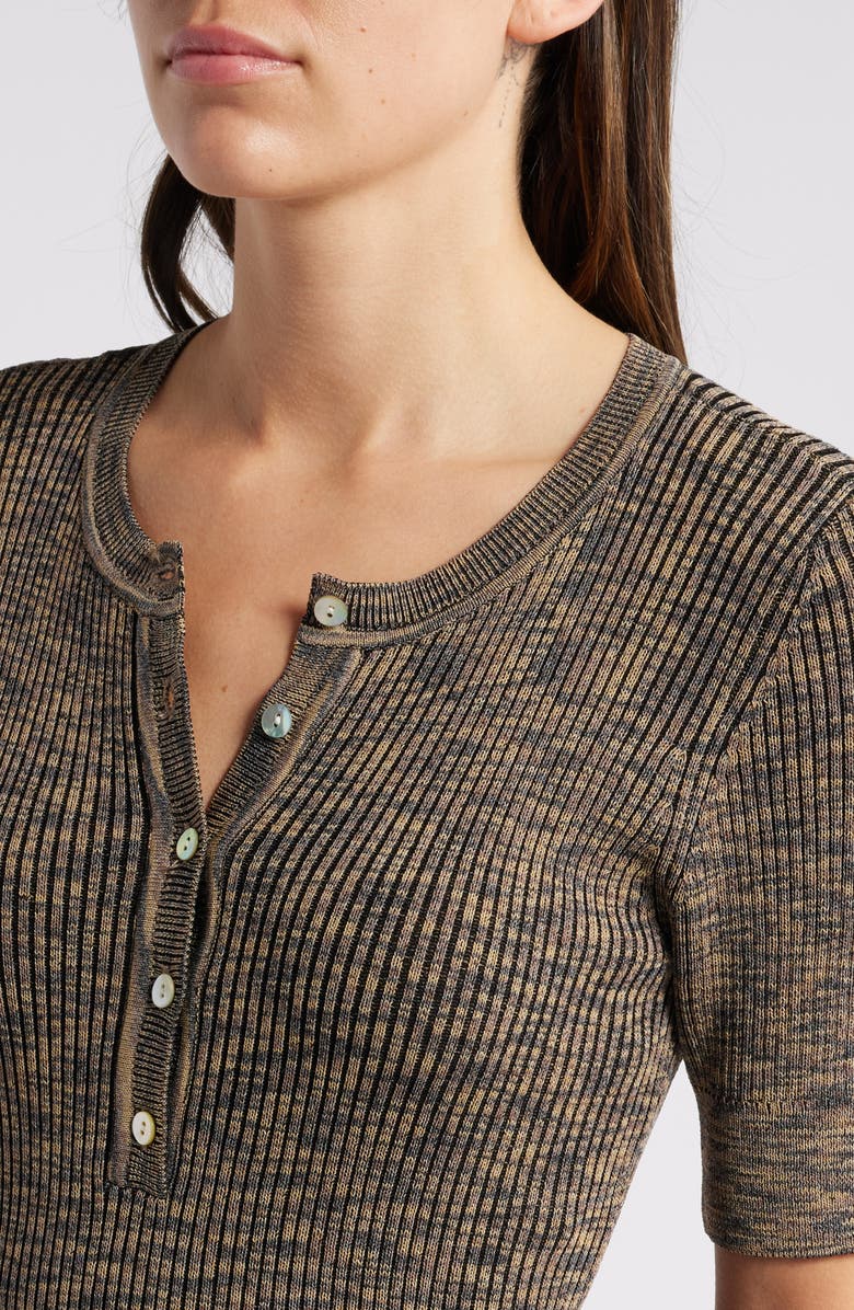 Rails Toni Space Dye Henley Sweater, Alternate, color,