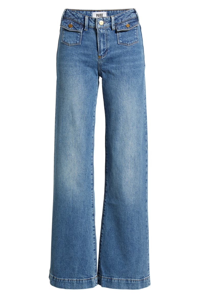 Leenah High Waist Wide Leg Jeans, Alternate, color, COVENTRY