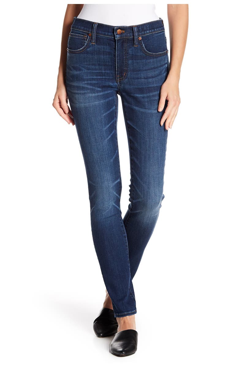 Madewell High Rise Skinny Jeans, Alternate, color, 