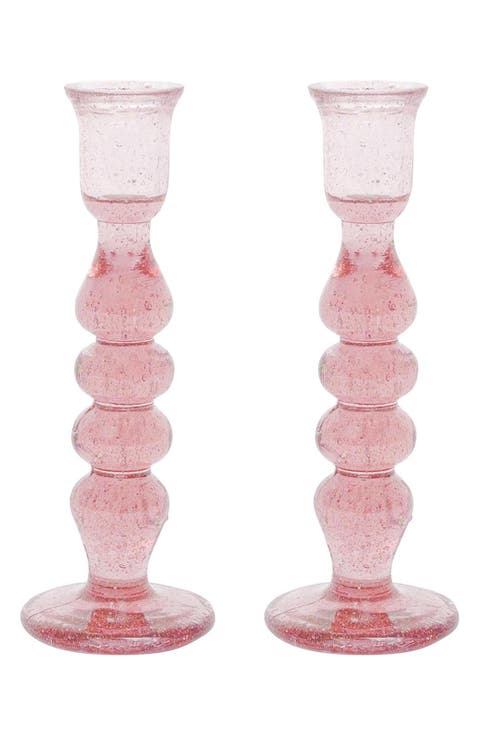 Provence Set of 2 Candlesticks