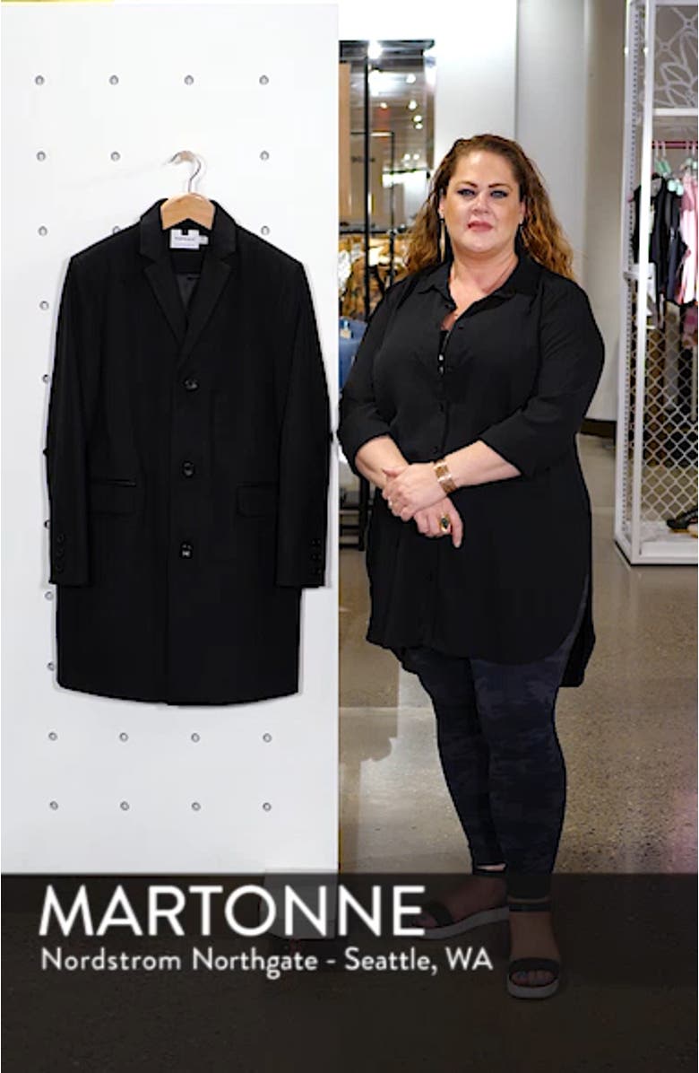 Wool Blend Overcoat, sales video thumbnail