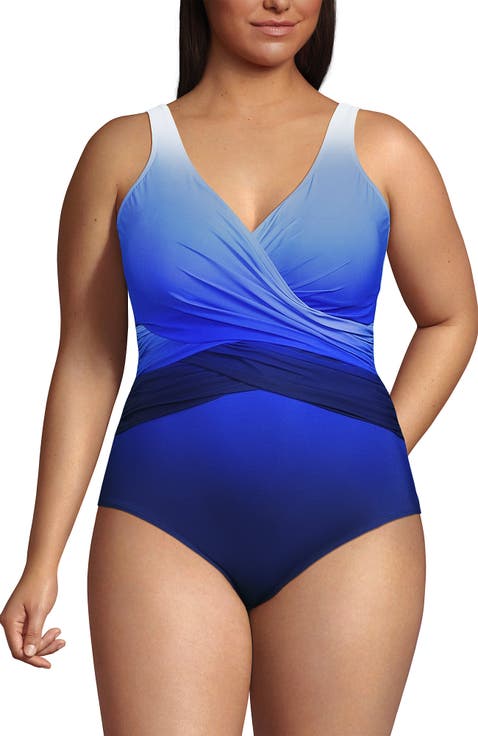 SlenderSuit Wrap One Piece Swimsuit