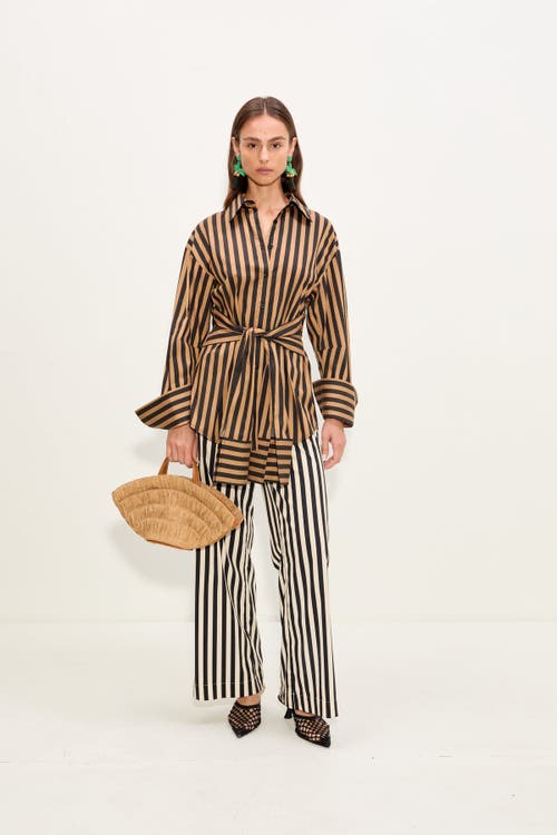 Simon Miller Simonmiller Inna Poplin Top In Multi