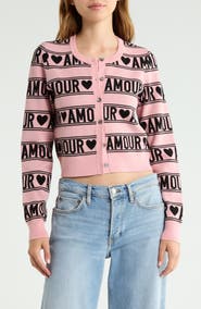 Cinq à Sept Amour Striped Cardigan