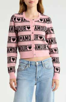 Amour Striped Cardigan