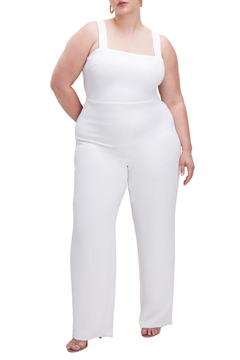 Luxe Column Jumpsuit, Main, color, IVORY001