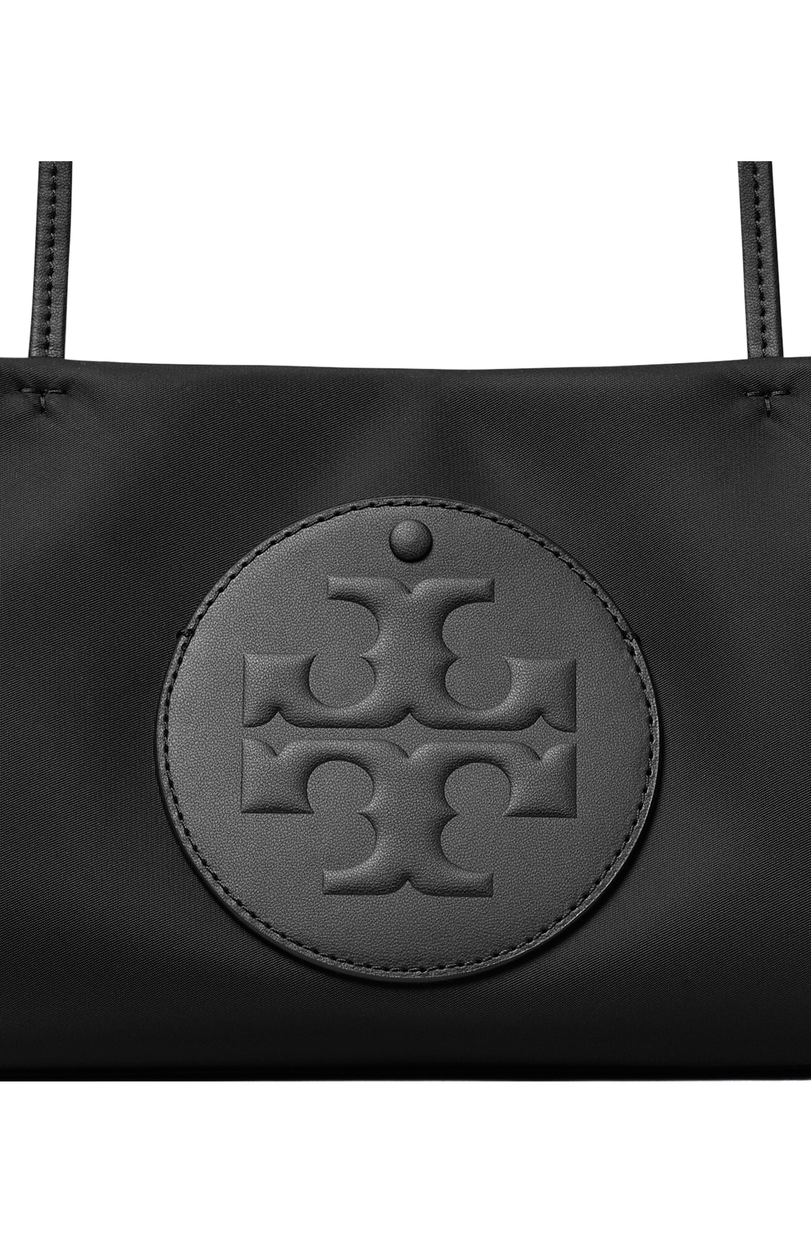 Tory Burch Ella East/West Tote, Alternate, color, Black
