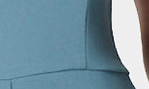 Bebe V Neck Core Jumpsuit In Blue