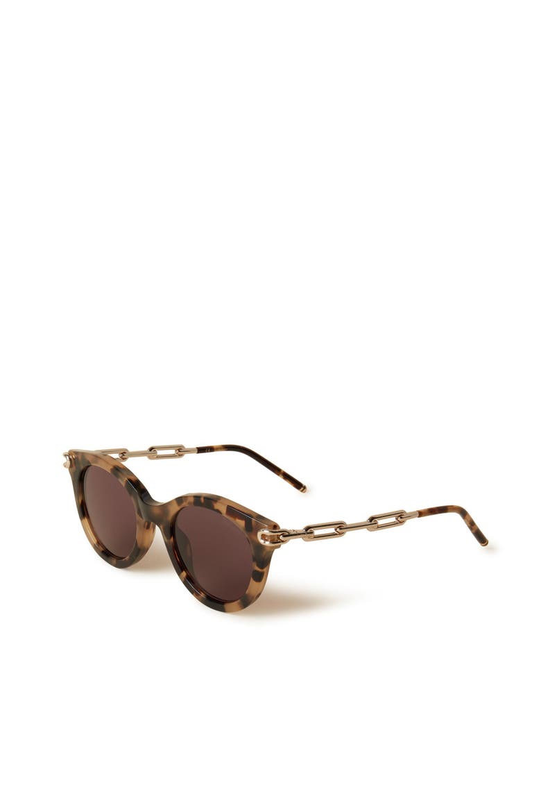 Penny Acetate Sunglasses, Alternate, color, Tortoiseshell