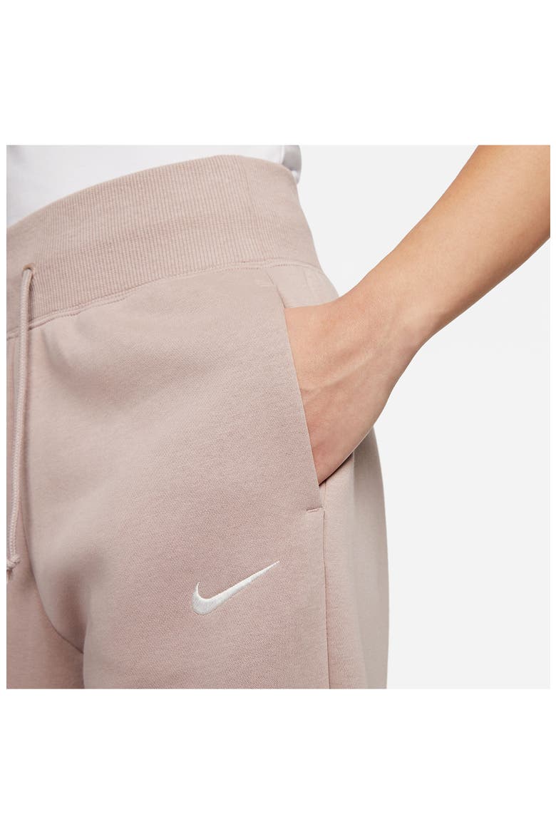 Sportswear Phoenix High Waist Wide Leg Sweatpants, Alternate, color, DIFFUSED TAUPE/ SAIL