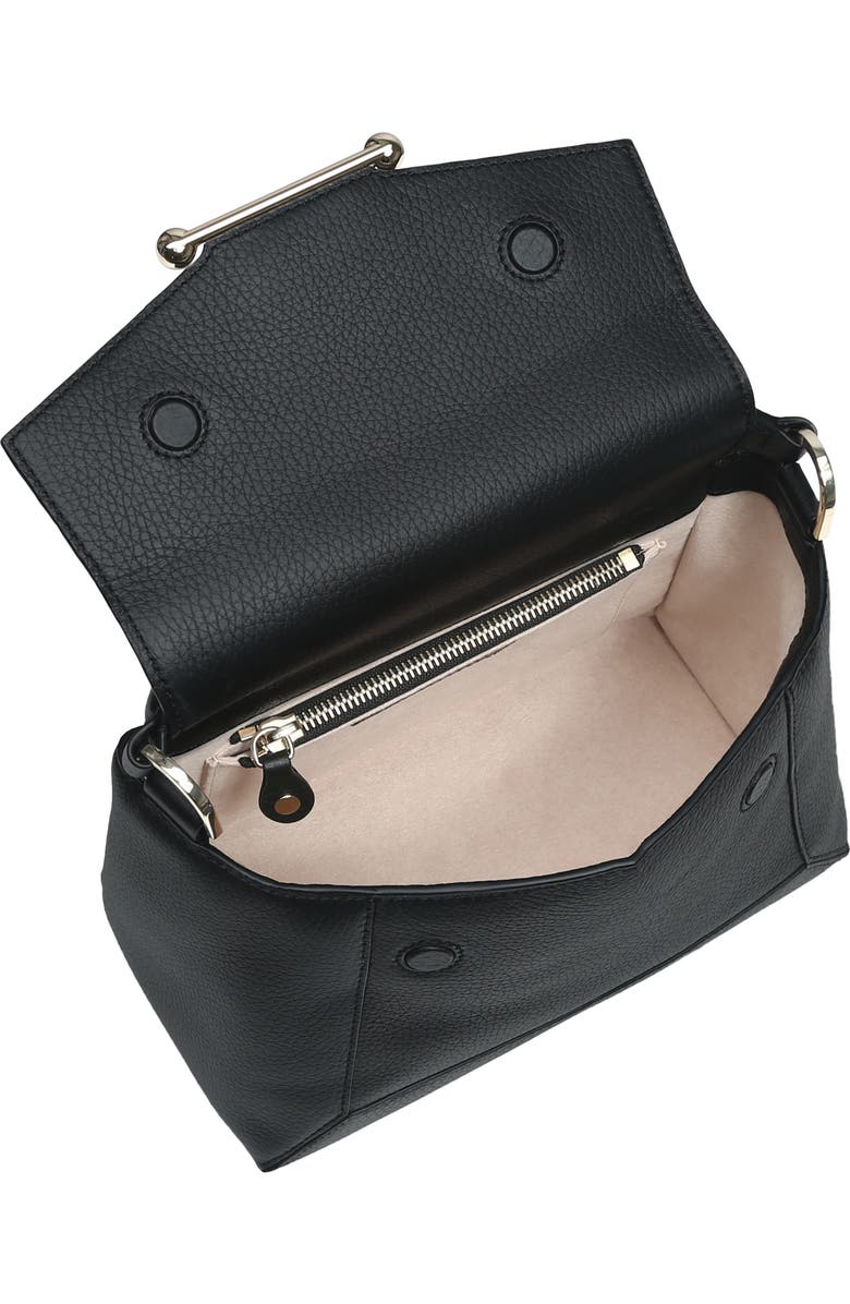 Strathberry Mosaic Leather Top Handle Bag, Alternate, color,