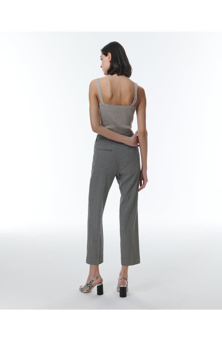 THEO The Label Eris Baby Houndstooth Pant, Alternate, color, Black/Ivory