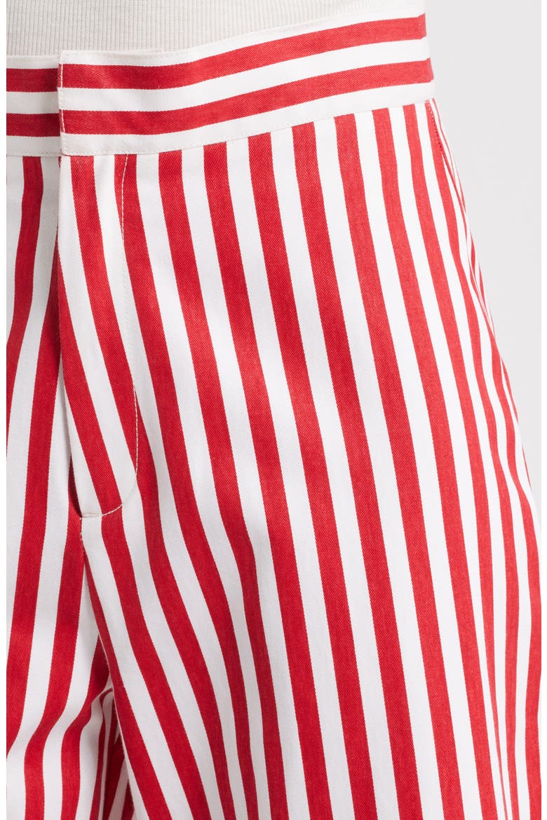 Keller Stripe Wide Leg Pants, Alternate, color, 60-CRIMSON RED