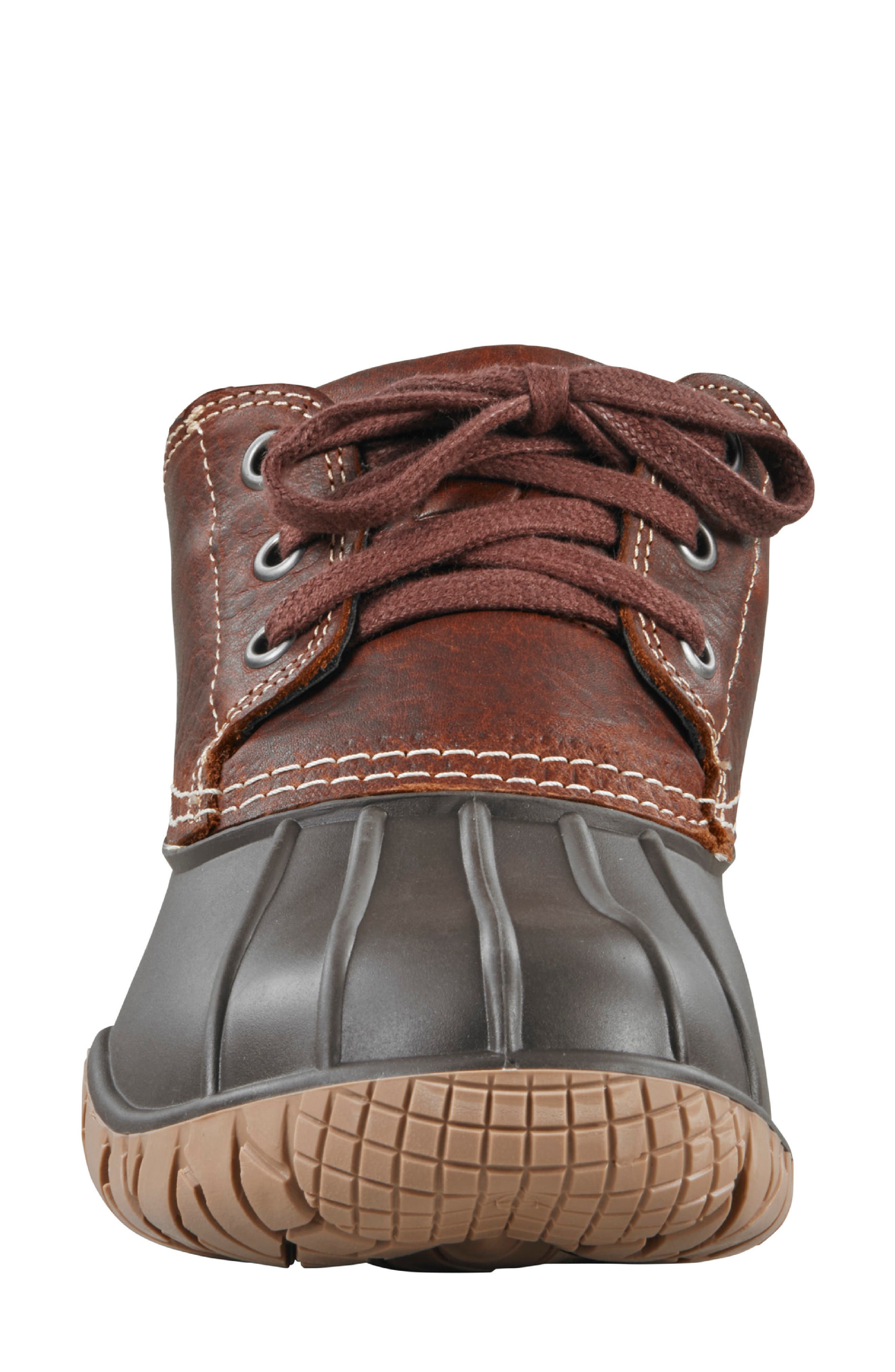 Whitetail II Lace-Up Ankle Duck Boot, Alternate, color, BROWN