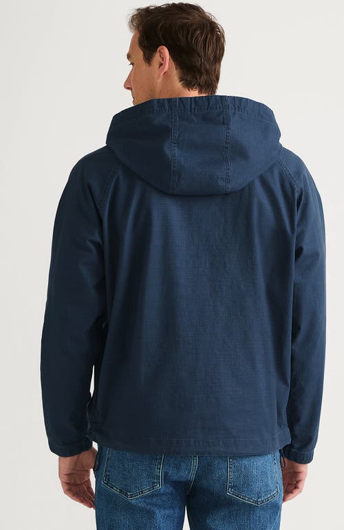 Lands' End Ripstop Anorak In Blue
