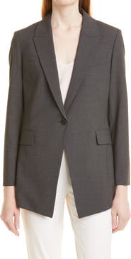 Theory Etiennette B Good Wool Suit Jacket