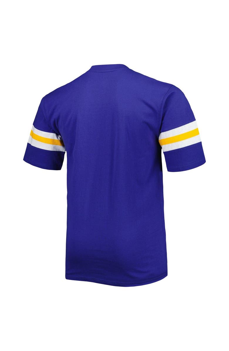 PROFILE Men's Royal Los Angeles Rams Big & Tall Arm Stripe T-Shirt, Alternate, color, Royal