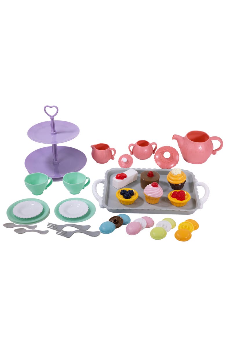 NurtureNature Afternoon Tea Set 25Pc, Ages 3+, Main, color, Multicolored