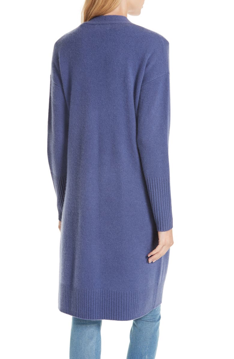 Nordstrom Signature Boiled Cashmere Open Cardigan, Alternate, color, 