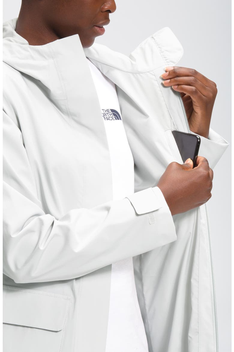 City Breeze Waterproof Rain Jacket, Alternate, color, TIN GREY