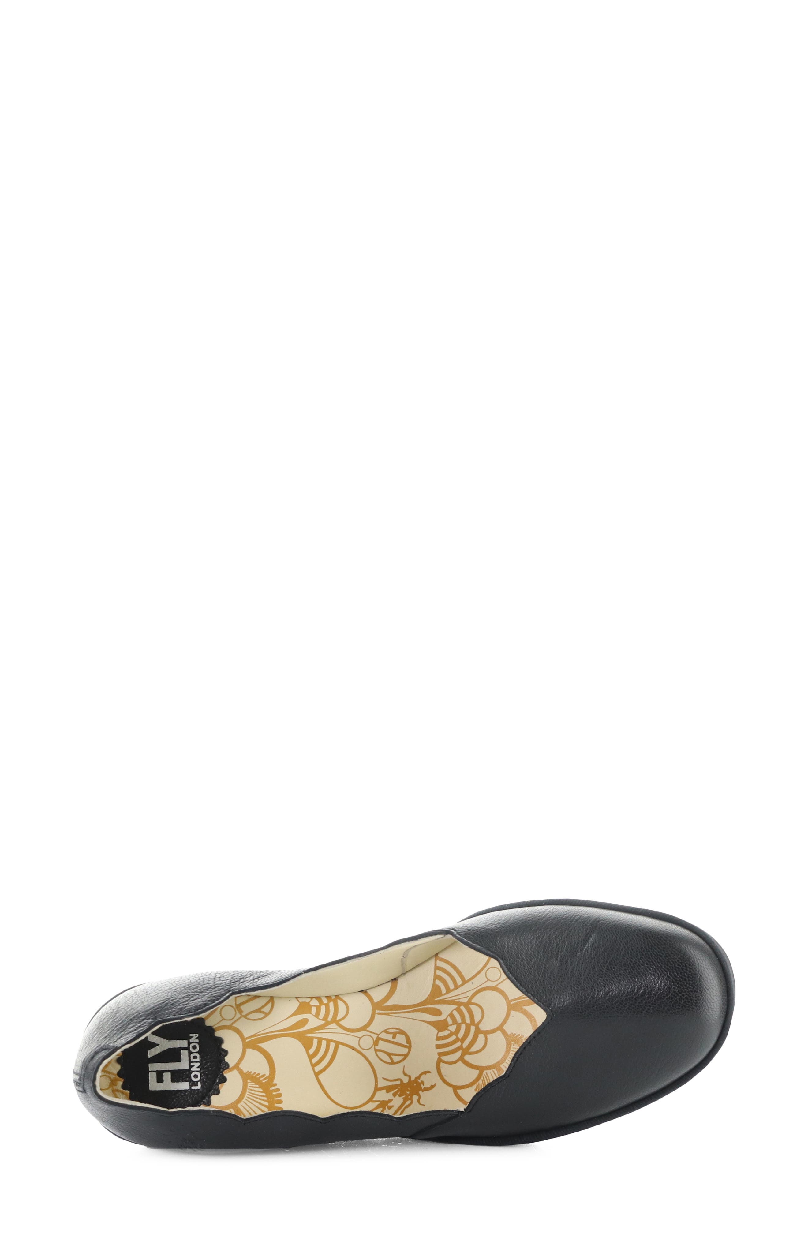 Yerk Wedge Pump, Alternate, color, BLACK SMOOTH LEATHER