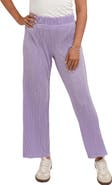 CYRUS Plisse Wide Leg Pants