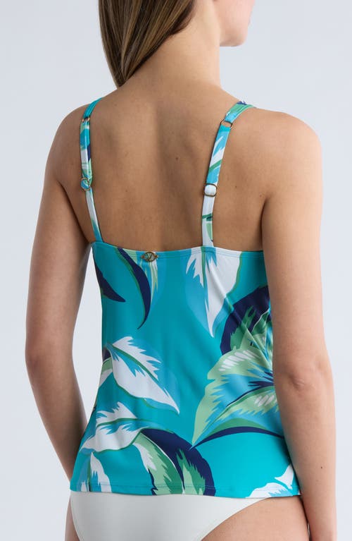 Jantzen Audrey Drape Tankini Bikini Top