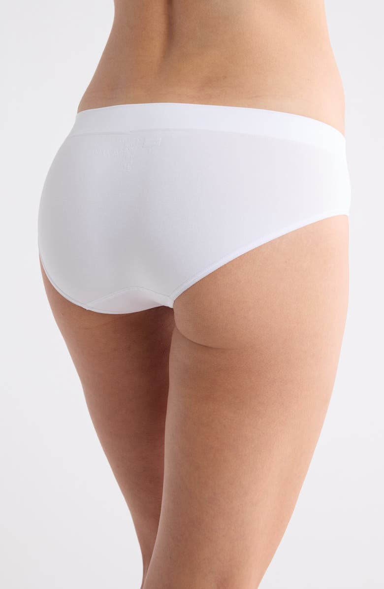 NORDSTROM RACK Everyday Assorted 5-Pack Seamless Hipster Briefs, Alternate, color, Grey Heather Multi