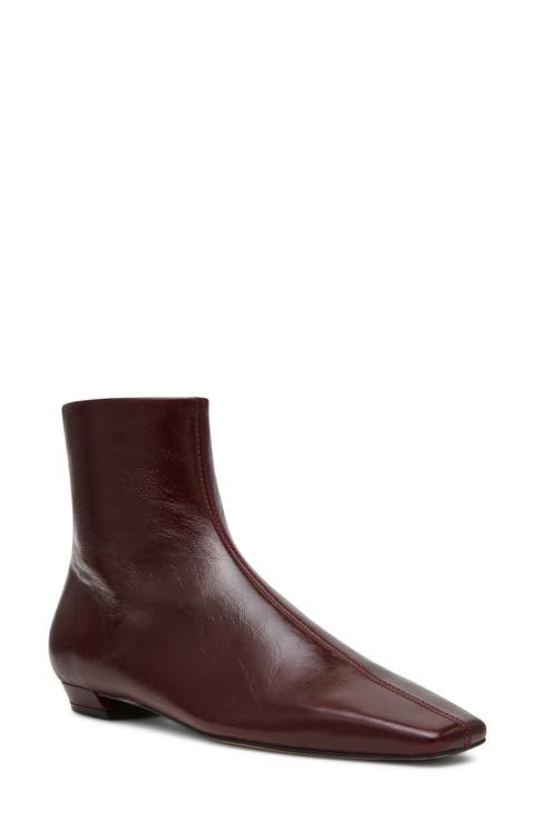 Zami Leather Bootie