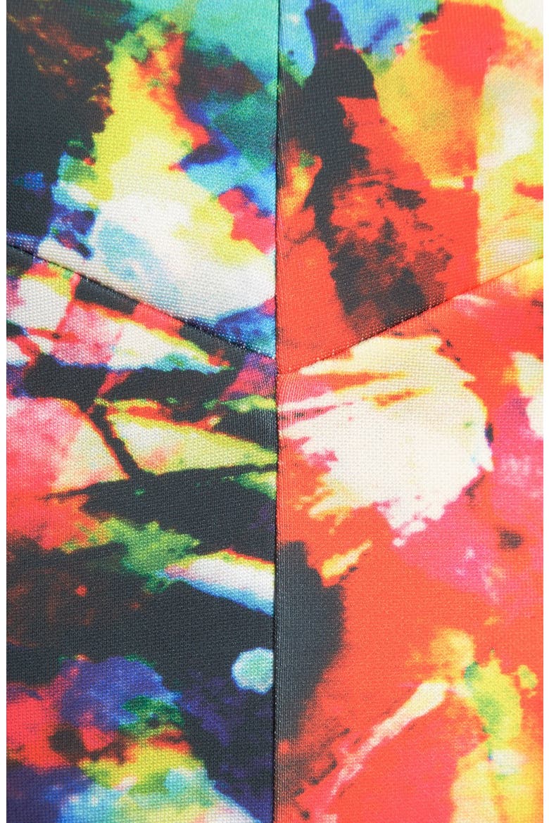 ASTR Scuba Mesh Bralette, Alternate, color, BRIGHT MULTI PRINT