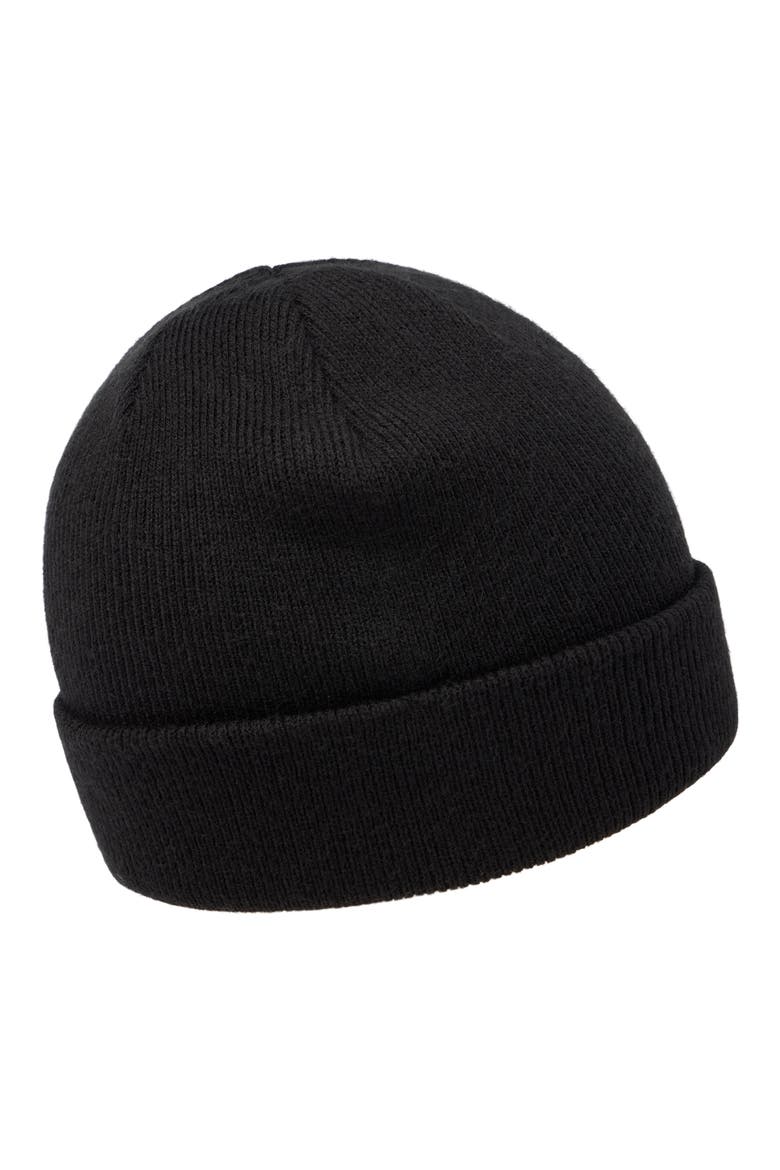 Cloud Ribbed Beanie, Alternate, color, BLACK