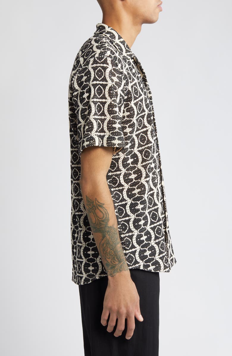 OAS Hypnotize Net Camp Shirt, Alternate, color,