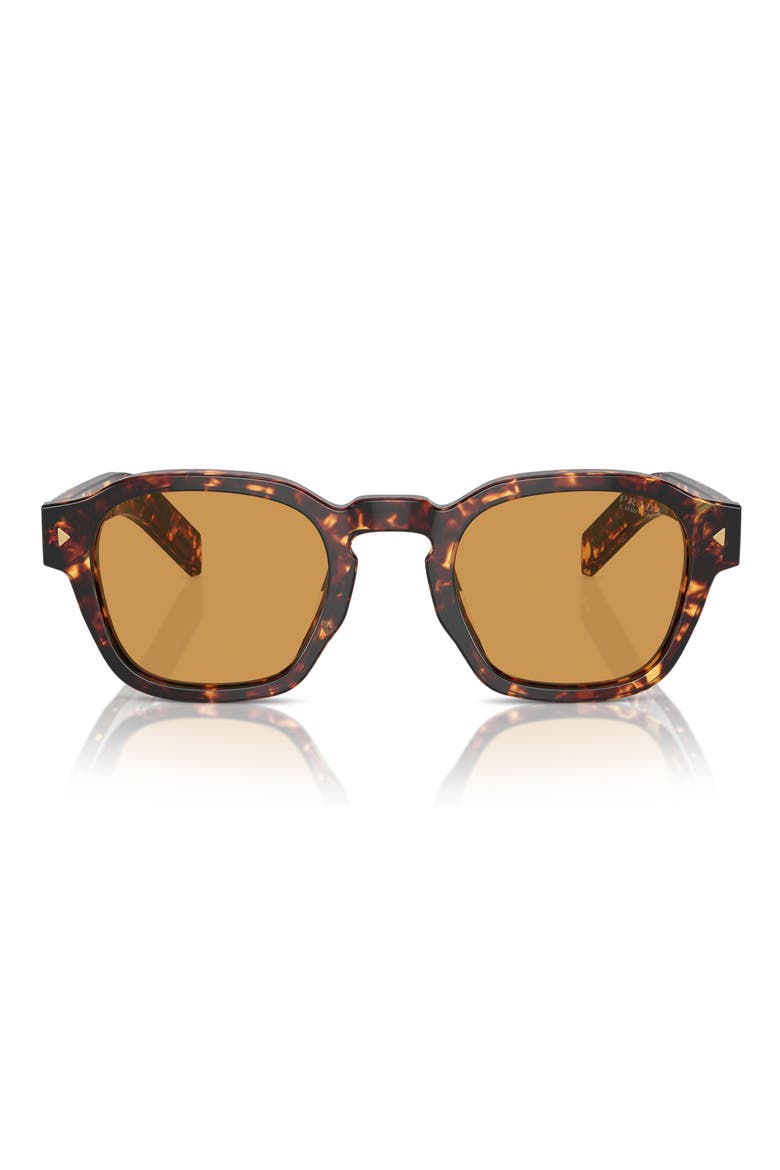 53mm Phantos Sunglasses, Main, color, BROWN