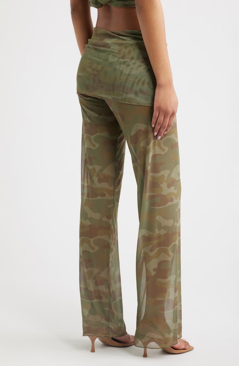 Bella Venice Addison Mesh Pants, Alternate, color, Camo