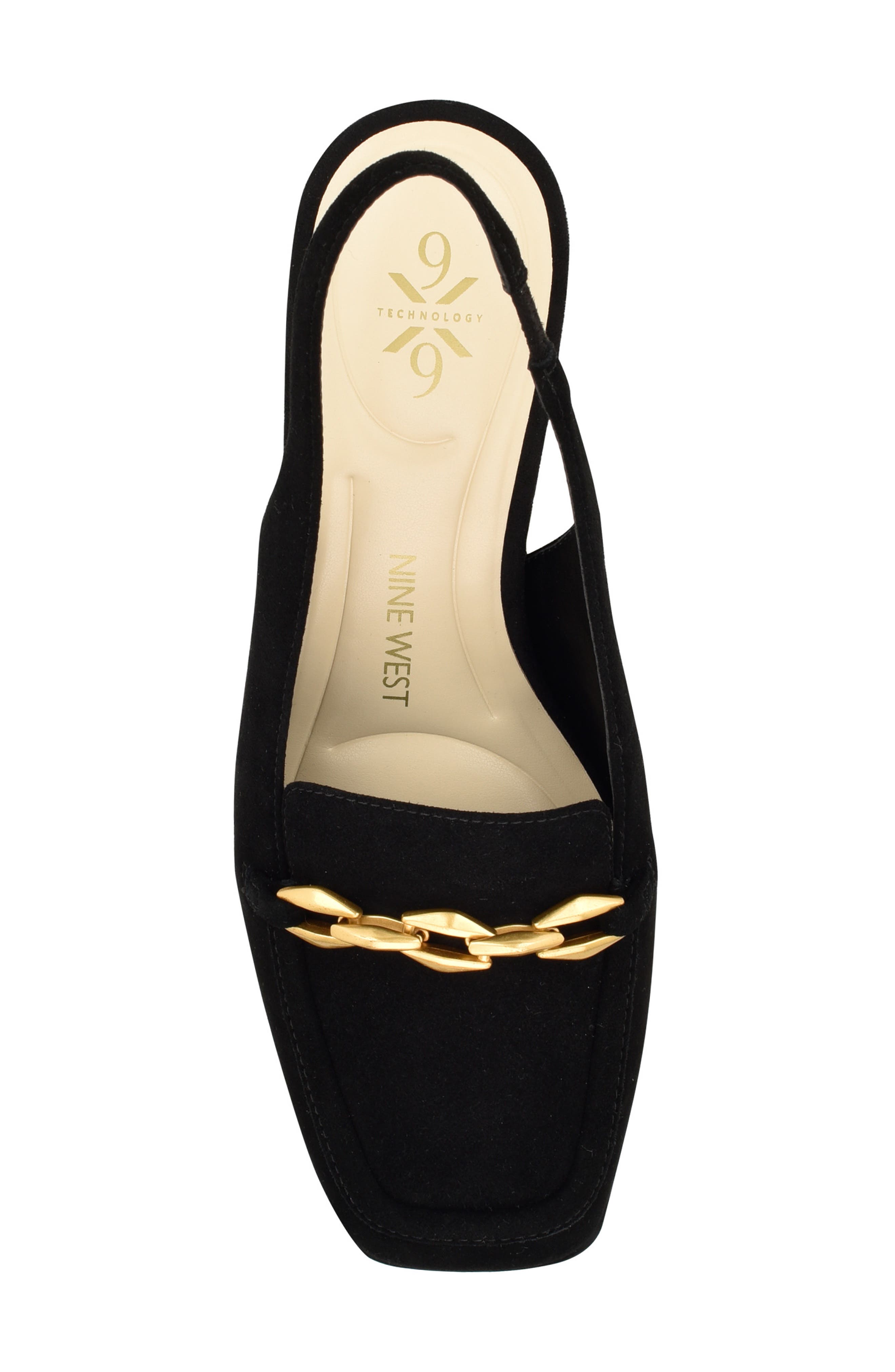Nine West Mella 9x9 Slingback Loafer Pump, Alternate, color, 