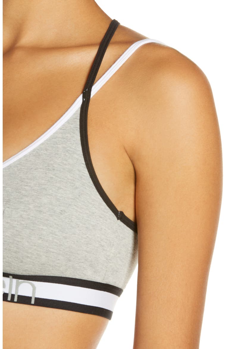 Retro Cami Bralette, Alternate, color, GREY HEATHER