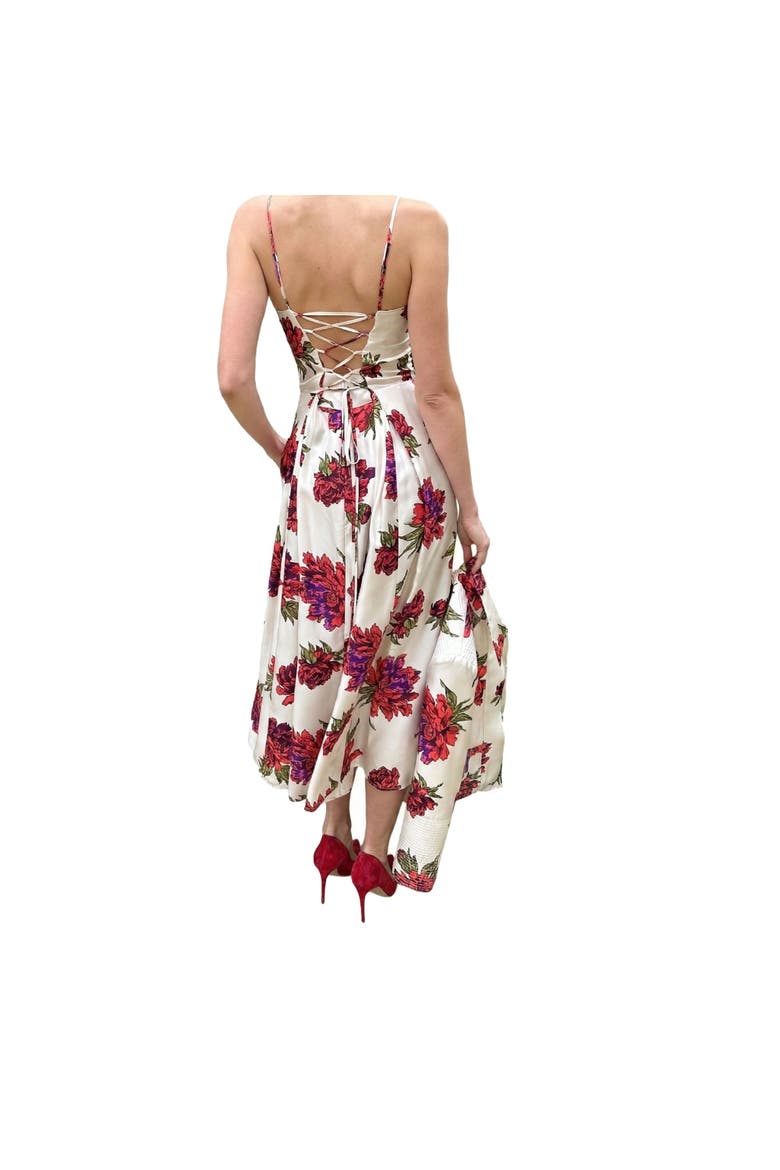 x Julie Harrah-Kelly Dress, Alternate, color, Red