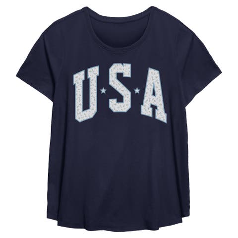 Women's Lost Gods American Blooms  Graphic T-Shirt