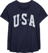 Lost Gods Women's Lost Gods American Blooms Graphic T-Shirt