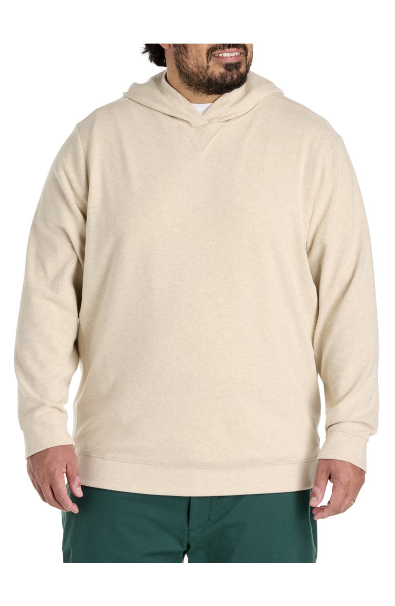 vineyard vines Big & Tall Calm Water Hoodie, Main, color, White Beach