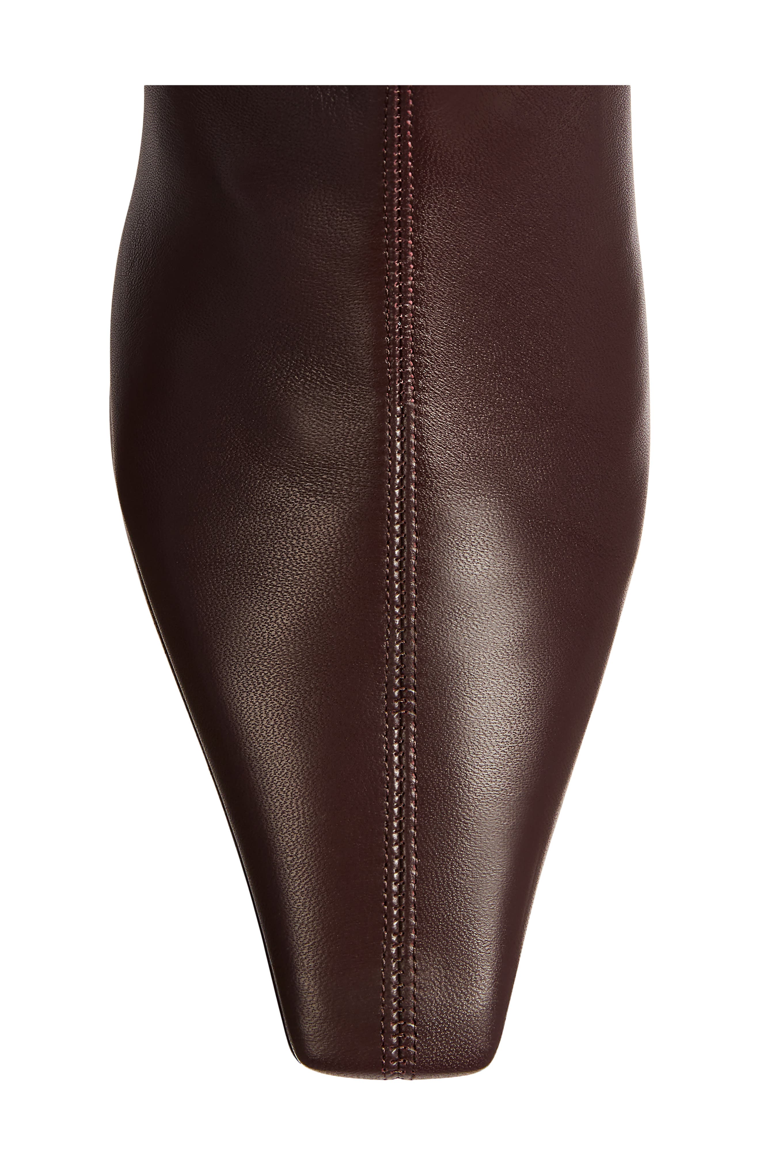 Arizona Sock Bootie, Alternate, color, BORDEAUX
