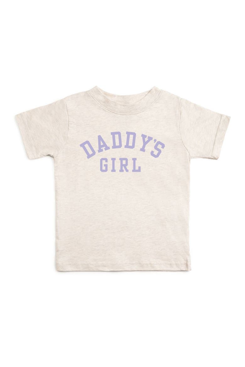 Daddy's Girl Short Sleeve T-Shirt, Main, color, Natural