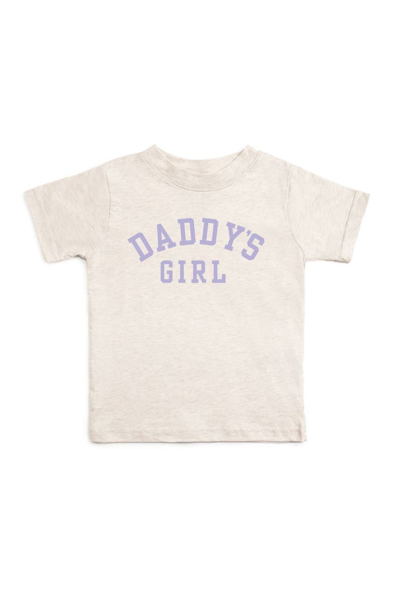 Sweet Wink Daddy's Girl Short Sleeve T-Shirt, Main, color, Natural