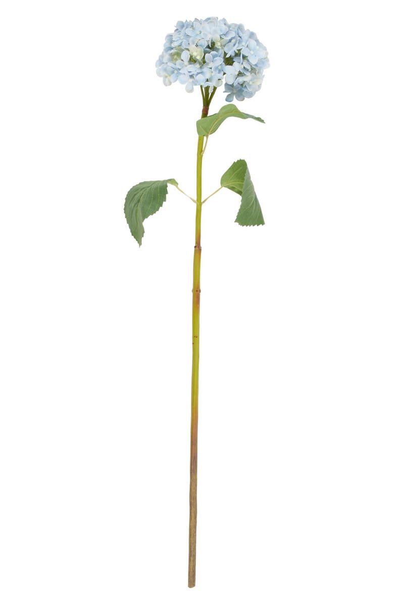 SONOMA SAGE HOME Set of Eight Blue Hydrangea Artificial Flowers, Alternate, color,