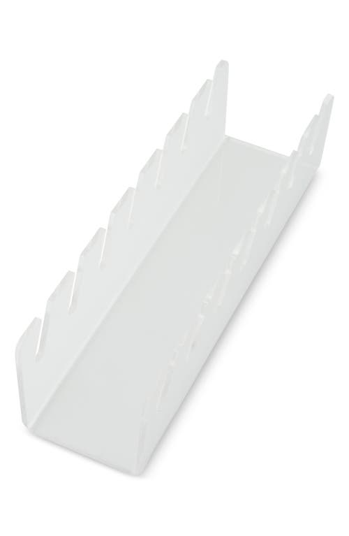 Core Home Acrylic Hat Organizer In Transparent