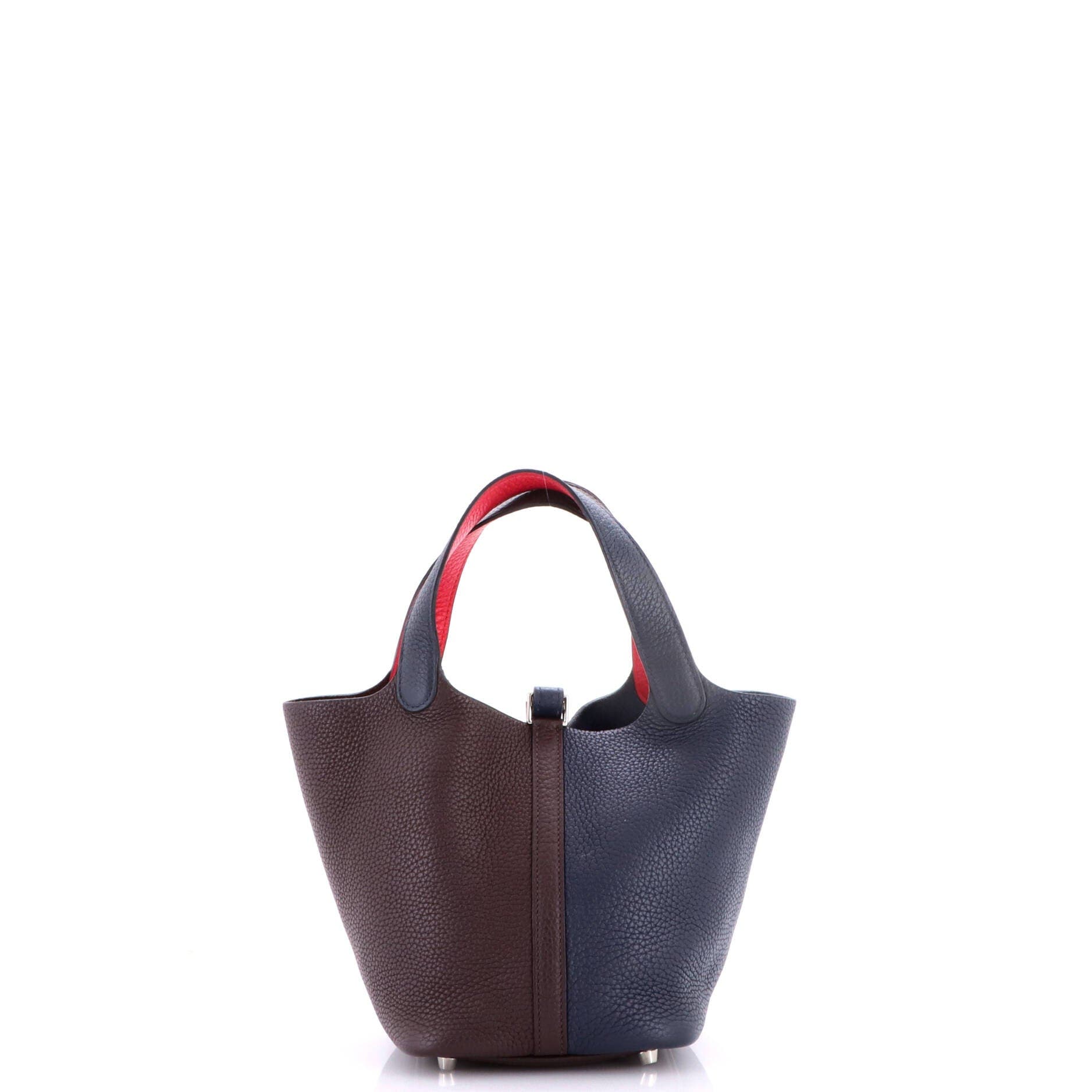 Casaque Picotin Lock Bag Clemence PM, Alternate, color, Blue