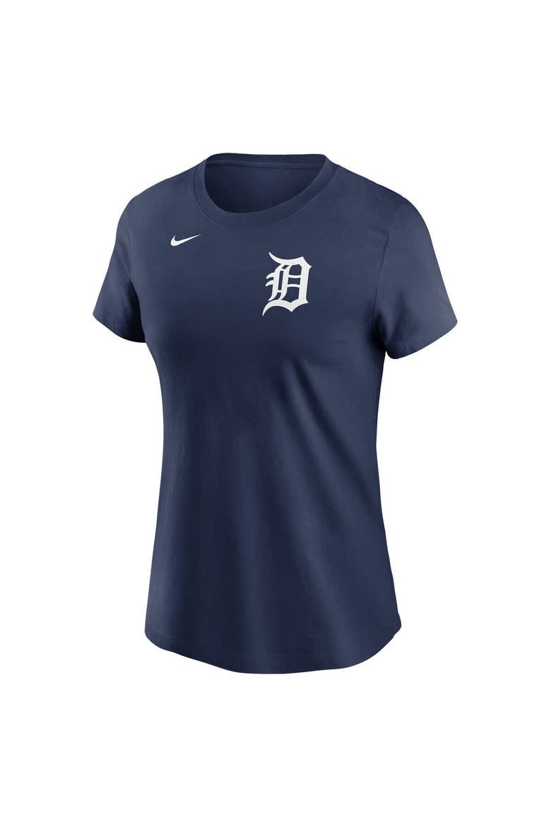 Women's Nike Riley Greene Navy Detroit Tigers Cooperstown Collection Fuse Name & Number T-Shirt, Alternate, color, Navy